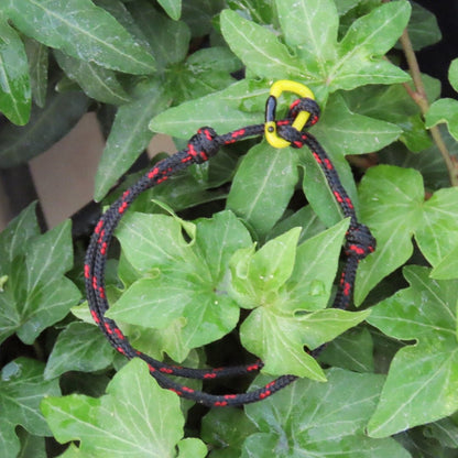 Yellow Bracelet | Glass Carabiners | Rock Climbing Gift